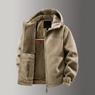 Men's Hooded Fleece Jacket | Teddy Lining | Full Zip | 5 Colours