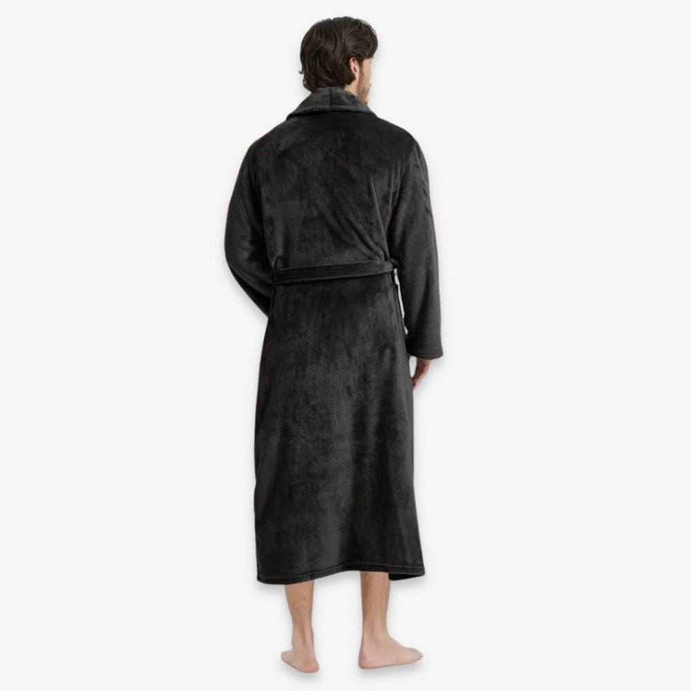 Men's Plush Fleece Dressing Gown | 7 Colours