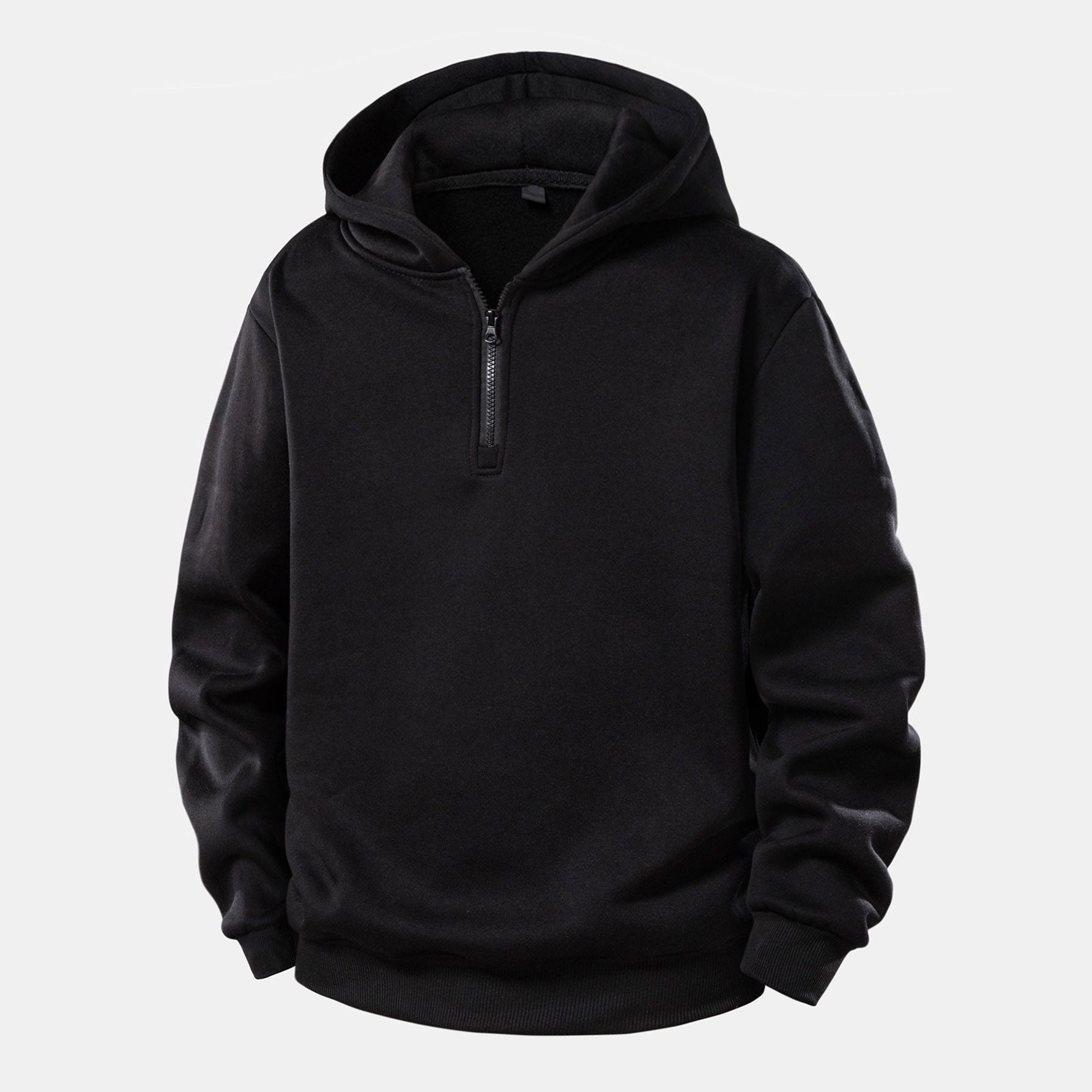 Men's Quarter Zip Hoodie Tracksuit | Cuffed Joggers | 2 Colours