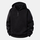 Men's Quarter Zip Hoodie Tracksuit | Cuffed Joggers | 2 Colours
