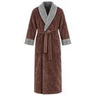 Men's Coral Fleece Dressing Gown | Shawl Collar | 3 Colours