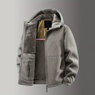 Men's Hooded Fleece Jacket | Teddy Lining | Full Zip | 5 Colours