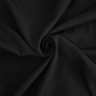 Black fabric swirled into a spiral pattern, close-up texture shot | Chaps London