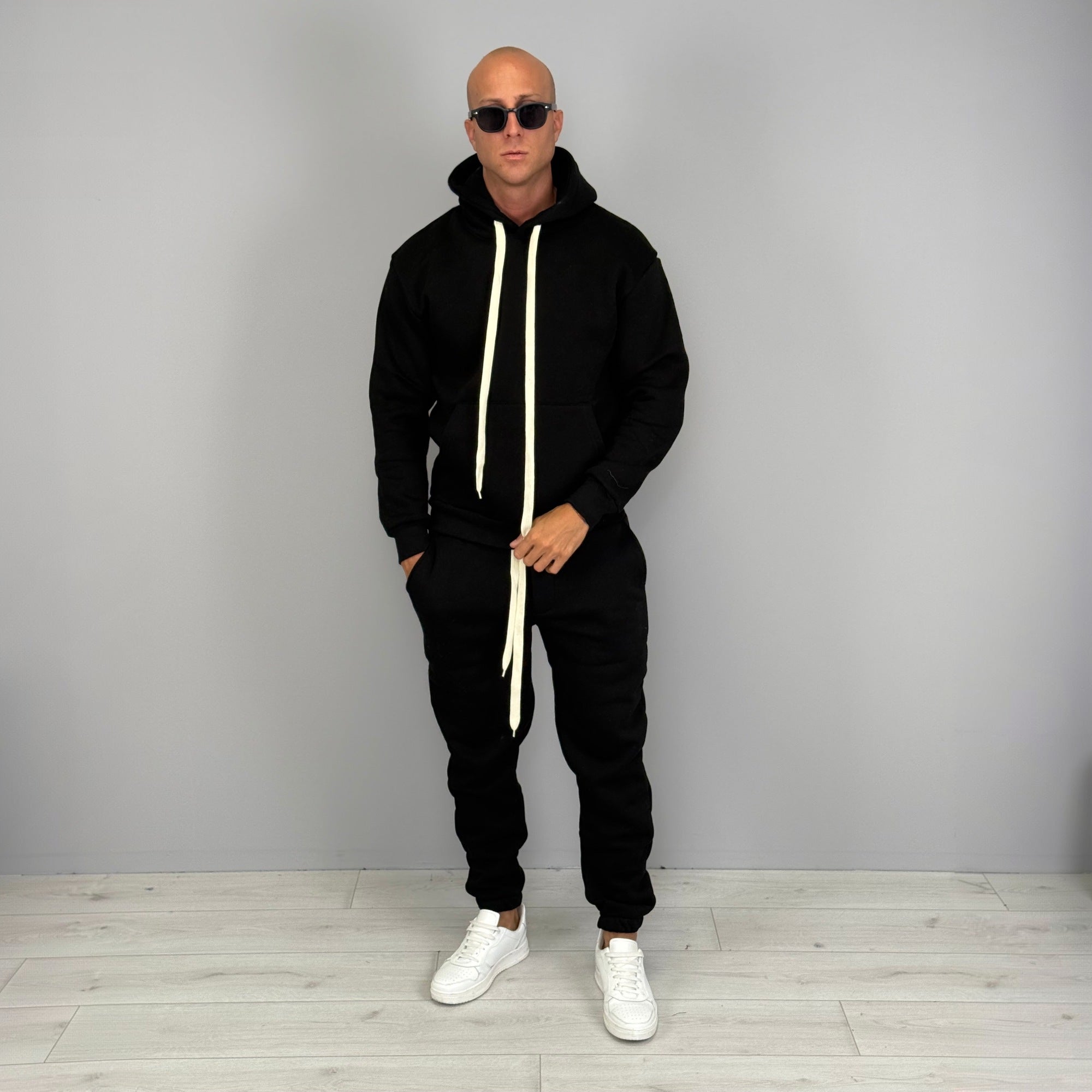 Men's Hoodie Tracksuit | Hoodie and Cuffed Joggers | 14 Colours