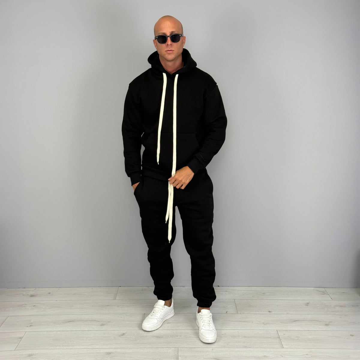 Men's Hoodie Tracksuit | Hoodie and Cuffed Joggers | 14 Colours