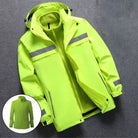 Men's 3-in-1 Jacket | Reflective | Detachable Fleece Liner | Hooded