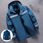 Men's 3-in-1 Jacket | Reflective | Detachable Fleece Liner | Hooded