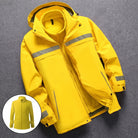 Men's 3-in-1 Jacket | Reflective | Detachable Fleece Liner | Hooded