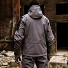 Men's Tactical Softshell Jacket | Fleece Lined | Hooded