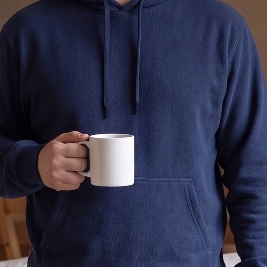 Men's Bamboo Viscose Lounge Set | Hoodie and Joggers | Navy