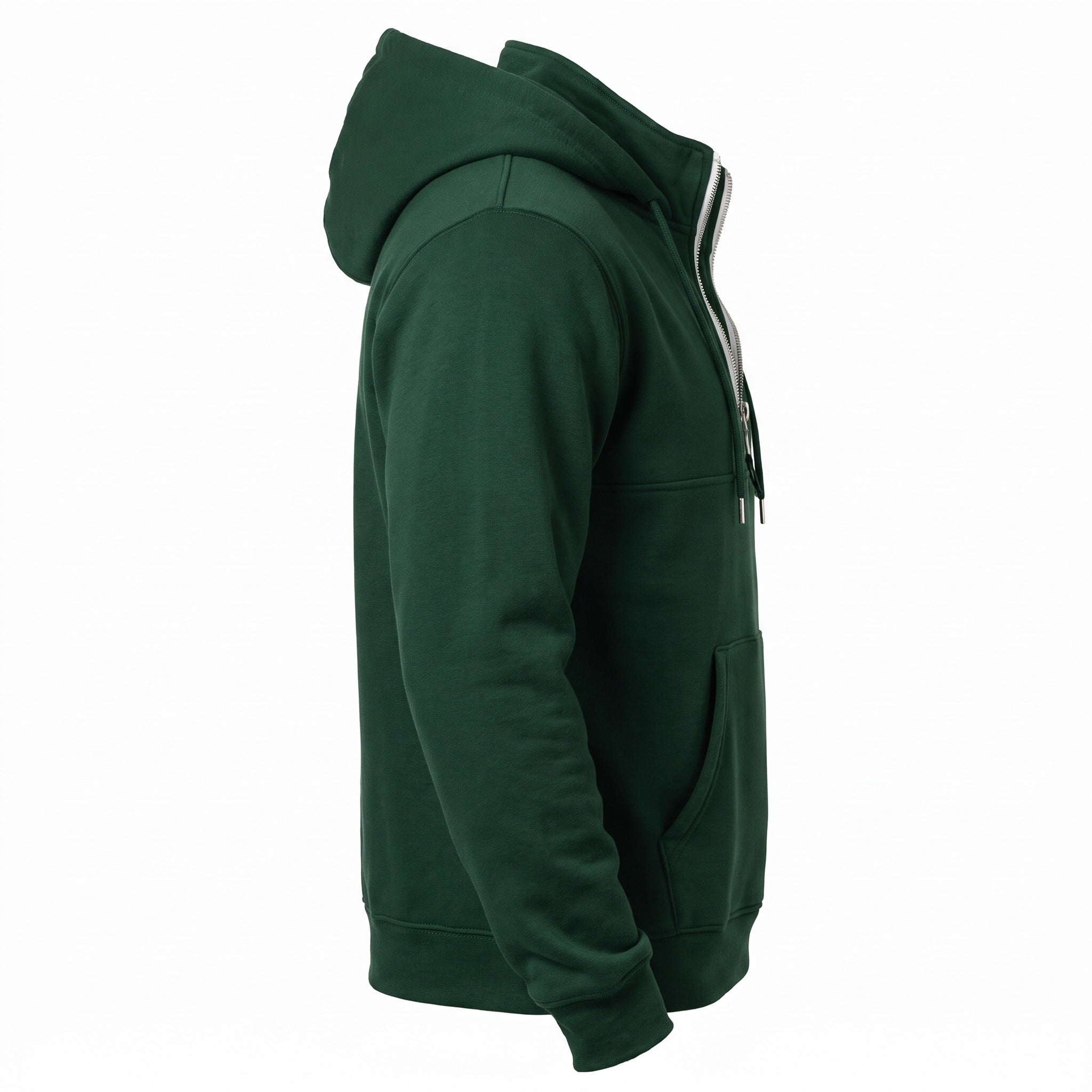 Men's Half-Zip Hoodie with Stand Collar | Kangaroo Pocket | 8 Colours