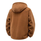 Men's Teddy Lined Fleece Zip Jacket with Hood | 3 Colours