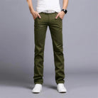 Men's Stretch Chinos | Cotton | Straight Leg